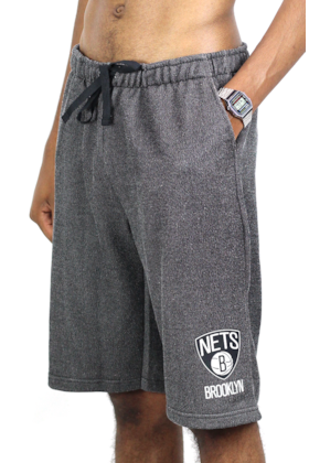 BERMUDA NBA MOLETOM BROOKLYN NETS CHUMBO 2 BERMUDA NBA MOLETOM BROOKLYN NETS CHUMBO 2
