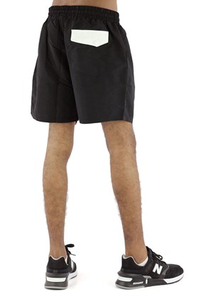 Bermuda STARTER Shorts Logo Preta/Branca