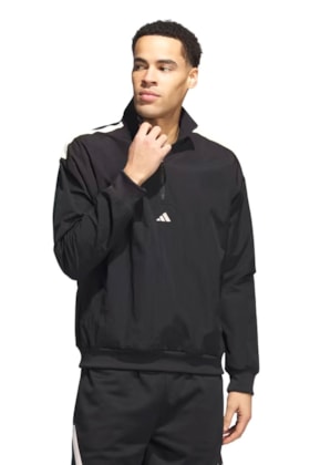 Blusa Adidas Corta Vento Select Basketball Preto