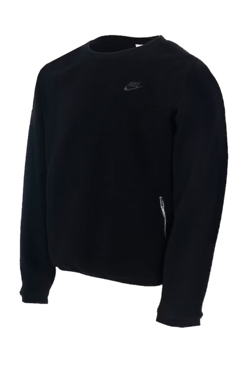 Blusa Moletom Nike Sherpa Masculino Preto