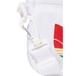 Bolsa Adidas Shoulder Bag Fest Logo 3D Branca