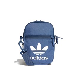 Bolsa Adidas ShoulderBag Festival Trefoil Azul/Branca