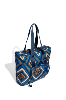 Bolsa Adidas x Farm Rio Prime Azul Marinho/Marrom