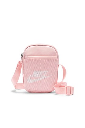 Bolsa Nike Transversal Heritage Rosa/Branca