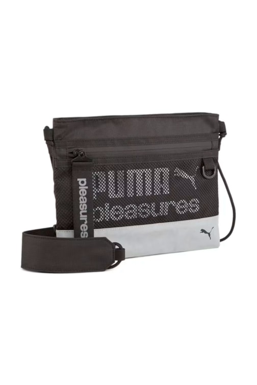 Bolsa Puma Transversal X Pleasures Preto/Branco