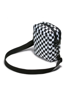 Bolsa Vans Go Getter Checkerboard Preto/Branco