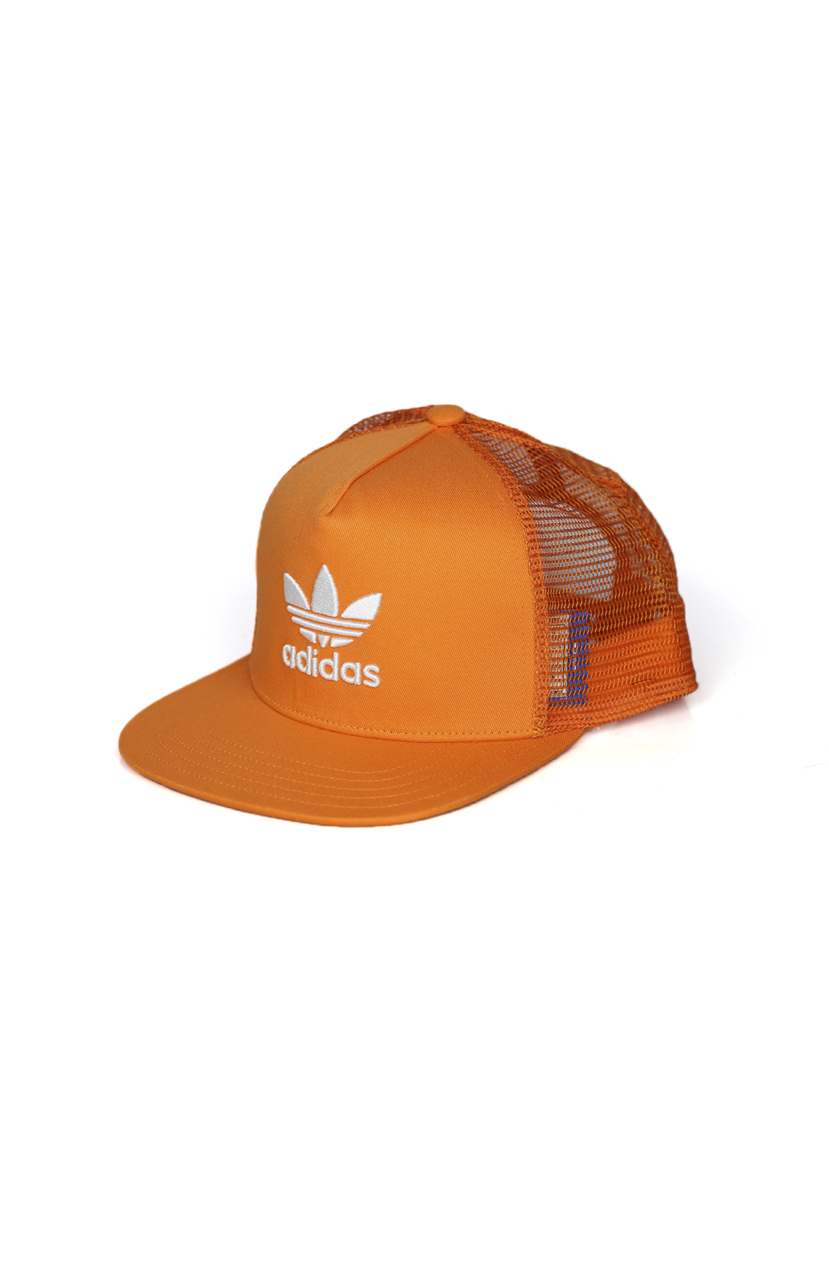 Boné Adidas Trucker Trefoil Laranja - NewSkull