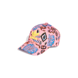 Boné Adidas x Farm Rio Strapback Rosa/Azul