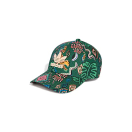 Boné Adidas x Farm Rio Strapback Verde/Azul