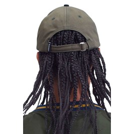 Boné Baw Dad Hat Snip Plaid Colors Verde Militar/Preto