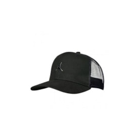 Boné Jordan Metal Jumpman Infantil Trucker Preto