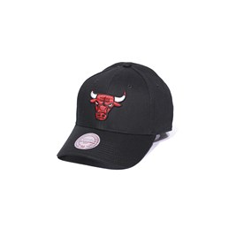 Boné Mitchell and Ness Chicago Bulls Team Logo Low Pro Strapback