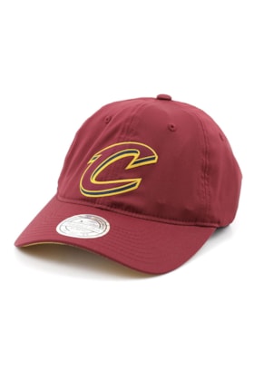 Bone MITCHELL AND NESS Cleveland Cavaliers Flexfit 110 Strapback Vermelho Bone MITCHELL AND NESS Cleveland Cavaliers Flexfit 110 Strapback Vermelho
