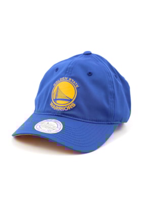 Bone MITCHELL AND NESS Golden State Warriors Flexfit 110 Strapback Azul Bone MITCHELL AND NESS Golden State Warriors Flexfit 110 Strapback Azul