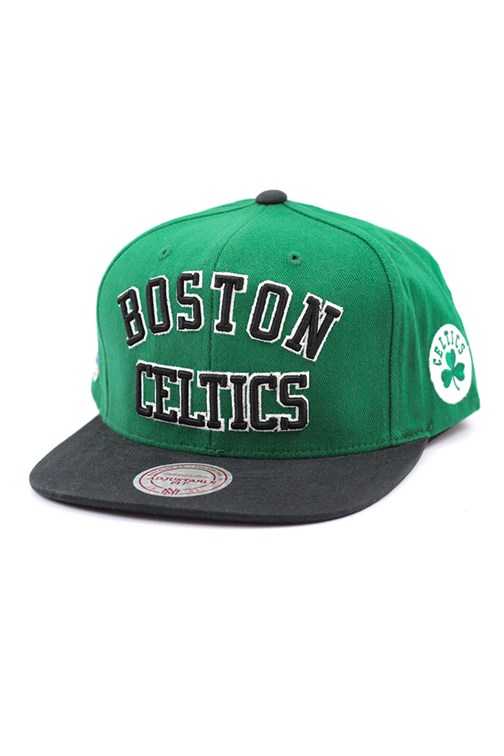 Bone MITCHELL AND NESS NBA Boston Celtics Snapback Verde/Preto