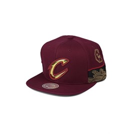 Boné Mitchell and Ness Snapback Cleveland Cavaliers Chinese New Year Bordo
