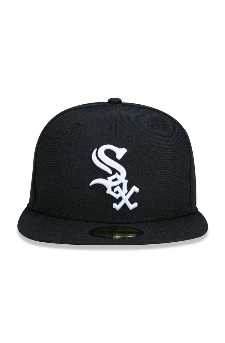 bone 59fifty chicago white sox mlb preto