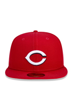 Boné New Era 59FIFTY Cincinnati Reds MLB Vermelho/Branco