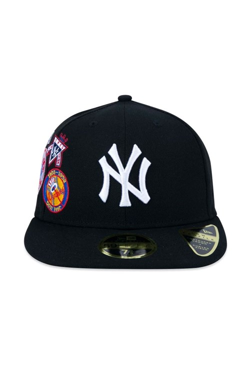 Boné New Era 59FIFTY Fitted Low Profile MLB New York Yankees Core Preto -  NewSkull