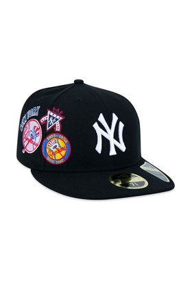 Boné New Era 59FIFTY Fitted Low Profile MLB New York Yankees Core Preto