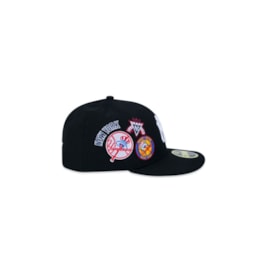 Boné New Era 59FIFTY Fitted Low Profile MLB New York Yankees Core Preto