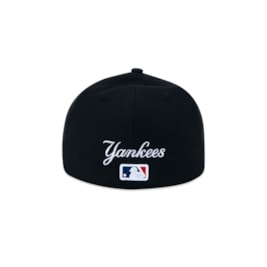 Boné New Era 59FIFTY Fitted Low Profile MLB New York Yankees Core Preto