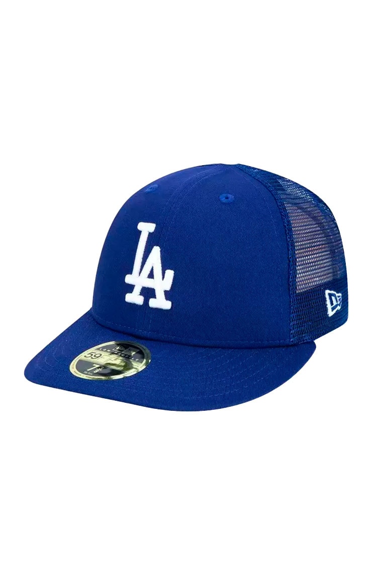Bone New Era 59Fifty Los Angeles Dodgers Mlb Azul/Branco - NewSkull