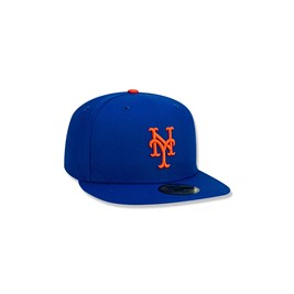 Boné New Era 59fifty New York Mets Mlb Azul/Laranja