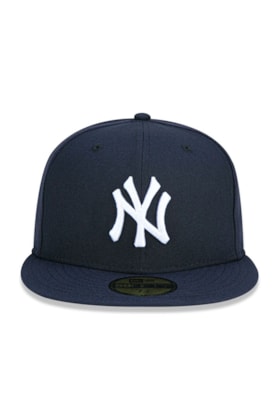 Boné New Era 59fifty New York Yankees Mlb Azul Marinho/Branco