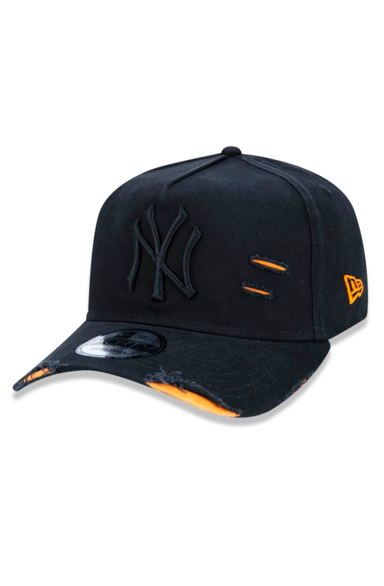 Boné new era 940 new york yankees mlb preto Clearance