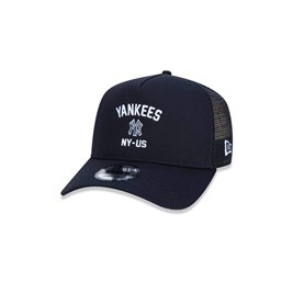 Bone NEW ERA 940 New York Yankees Mlb Trucker Snapback Azul/Marinho