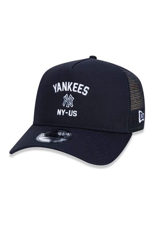 Bone NEW ERA 940 New York Yankees Mlb Trucker Snapback Azul/Marinho