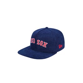 Bone New Era 9Fifty Aberto Boston Red Sox Mlb Azul/Vermelho