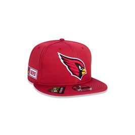 Boné New Era 9Fifty Nfl Onfield Coleção Sideline Arizona Cardinals  Vermelho