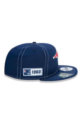 Boné New Era 9Fifty Nfl Onfield Coleção Sideline New England Patriots Marinho Boné New Era 9Fifty Nfl Onfield Coleção Sideline New England Patriots Marinho