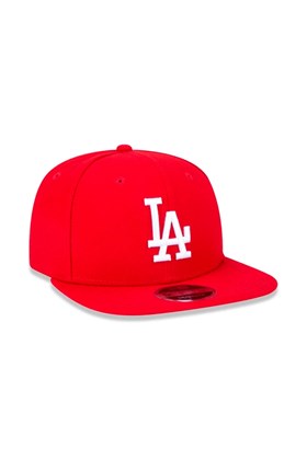 Boné New Era 9FIFTY Original Fit MLB Los Angeles Dodgers Vermelho/Branco