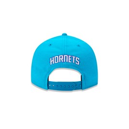Boné New Era 9FIFTY Original Fit NBA Charlotte Hornets Team Color Verde Água