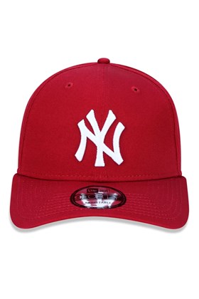 Boné New Era 9forty Mlb New York Yankees Bordo/Branco