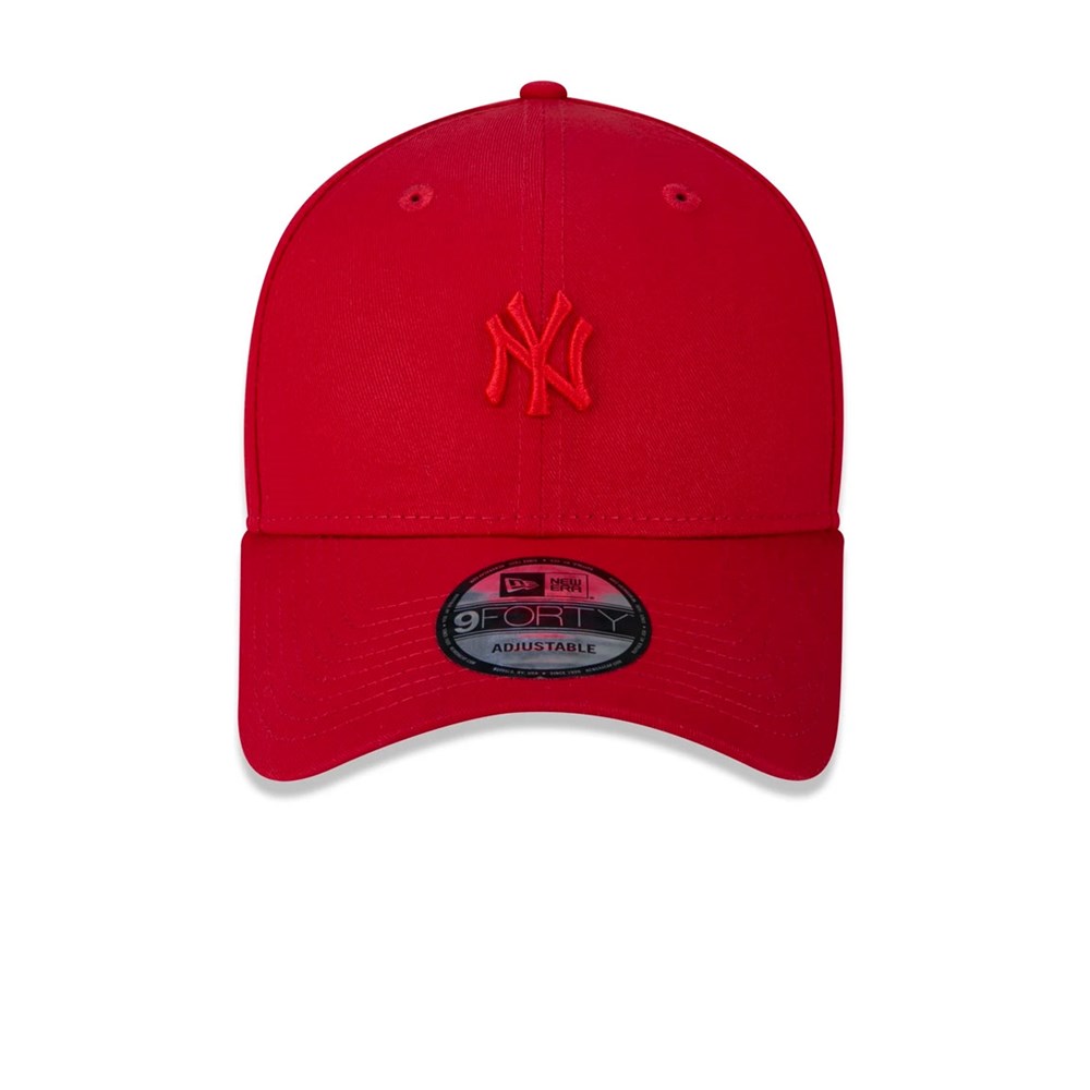 Boné New Era 9forty Mlb New York Yankees Mini Logo Ny Vermelho Newskull
