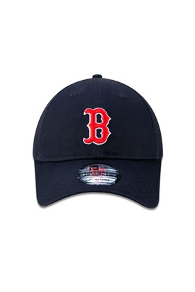 Boné New Era 9TWENTY MLB Boston Red Sox Aba Curva Azul Marinho/Vermelho
