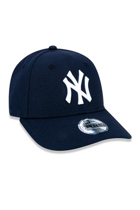 Boné New Era Juvenil 9forty Mlb New York Yankees Azul Marinho/Branco