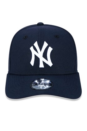 Boné New Era Juvenil 9forty Mlb New York Yankees Azul Marinho/Branco