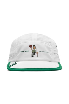 Boné OUS 5 Panel NBA Celtics Branco/Verde