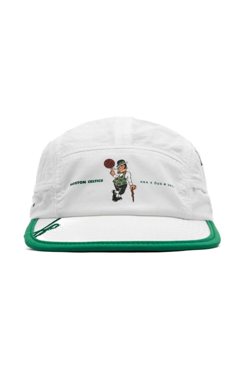 Boné OUS 5 Panel NBA Celtics Branco/Verde