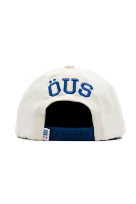 Boné OUS 6 Panel NBA Knicks Branco/Azul