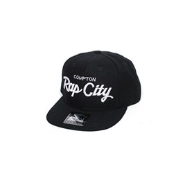Boné Snapback Starter Black Label Rap City 1 Preto