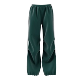 Calça Adidas Adibreak Stripes Tactel Verde/Branco