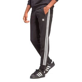 Calça Adidas Adicolor Classics 3-Stripes Preto/Branco