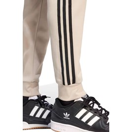 Calça Adidas Adicolor Classics SST Bege/Preto