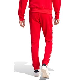 Calça Adidas Adicolor Classics SST Vermelho/Branco
